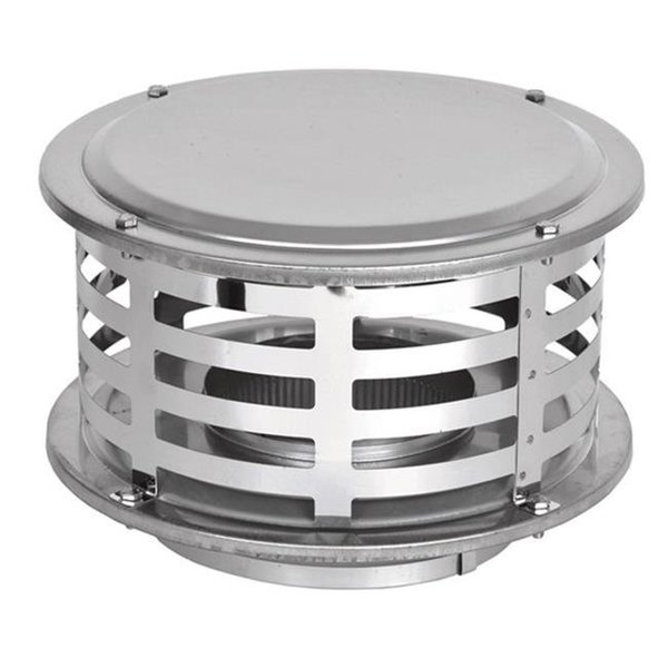 Olympia Olympia 3601791 8 in. Ventis Class-A All Fuel Chimney with 304L Stainless Steel Spark Arrestor Screen 3601791